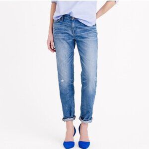 J. CREW Broken In Boyfriend Jeans Size 26